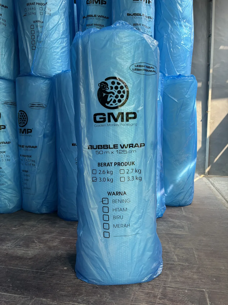 Pasokan bubble wrap roll GMP Malang